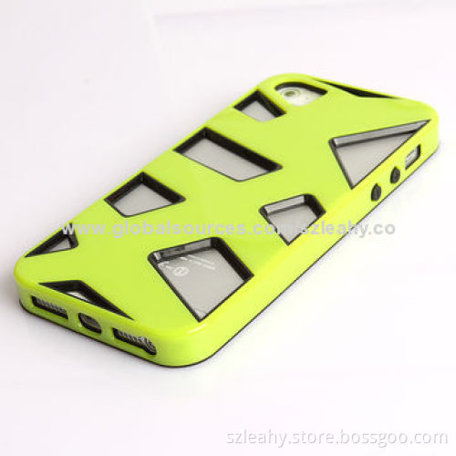 Hot selling and nice appearance PC + TPU case for iPhone 5/5s